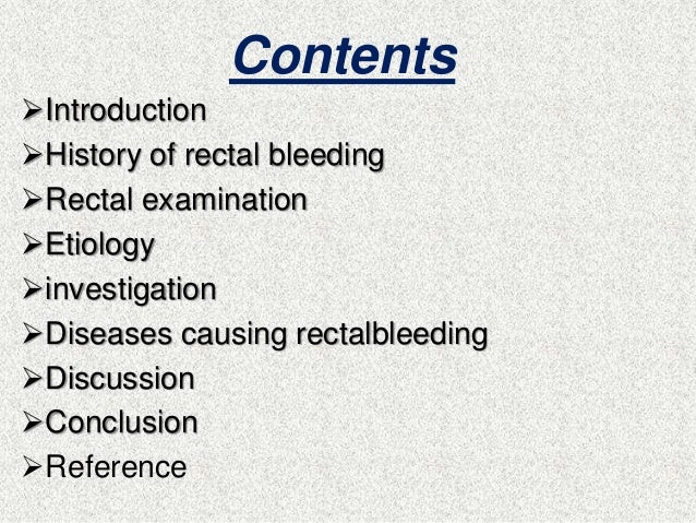 causes when bleeding from the anus Gay fuck suck